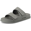 Hoku Men's Double Strap Comfort Slide - Light Grey - Light Grey - Men's Sandal | Dakine