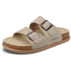 Zohee Women's Double Strap Comfort Slide - Taupe - Taupe - Women's Sandal | Dakine