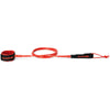 Kainui Team Leash 8Ft X 1/4In - Flame Scarlet - Flame Scarlet - Surf Leash | Dakine