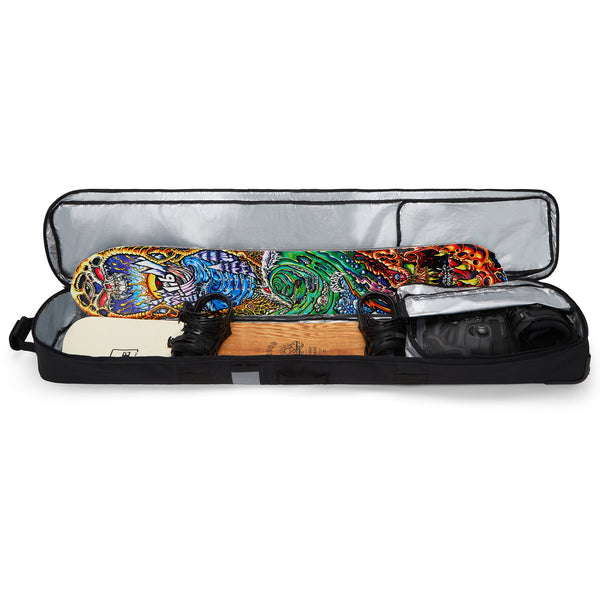 DAKINE カモフラ　迷彩　スノーボード　160cm キャリー付き　極美品 Low Roller Snowboard Bag - Black – Dakine