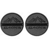 Round Scraper Stomps - Clear Black - Clear Black - Snowboard Stomp Pad | Dakine