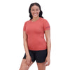 Seamless Tee Women's - Mineral Red - Mineral Red - Women's Short Sleeve T-Shirt | Dakine