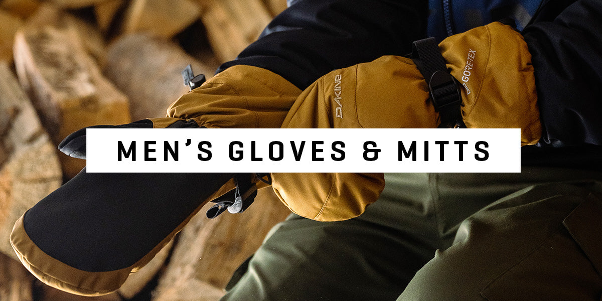 Men's Snow Gloves & Mitts