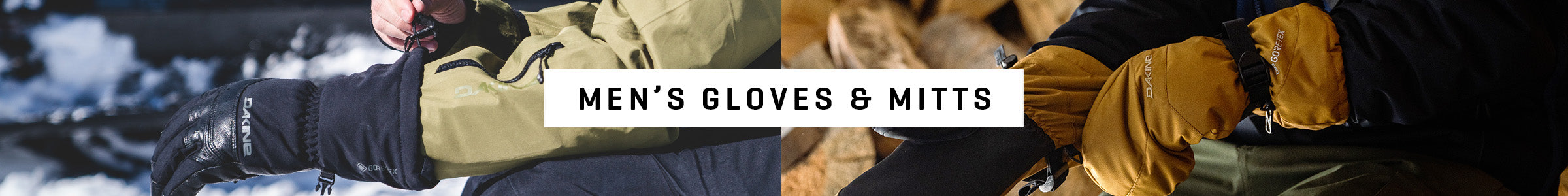 Men's Snow Gloves & Mitts