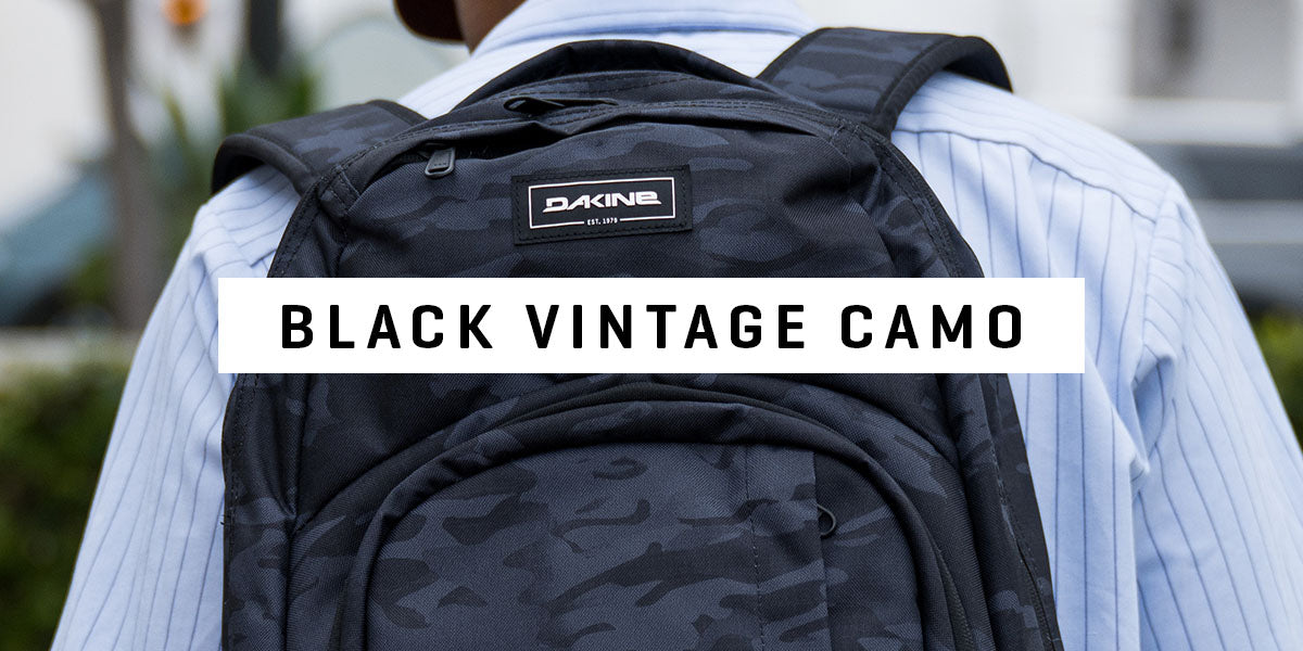 Black Vintage Camo