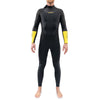Combinaison intégrale RTA Back Zip 3/2mm - Homme - Black / Yellow - Men's Wetsuit | Dakine