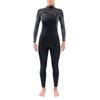 Quantum Chest Zip Full Suit 3/2mm - Women's - Black / Grey - 21 - Women's Wetsuit | Dakine