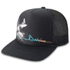 Fronside Trucker Hat - Black - Adjustable Trucker Hat | Dakine