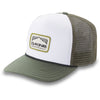 Chapeau de camionneur fabriqué à la main - Dark Olive - Adjustable Trucker Hat | Dakine