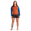 Rashguard à manches longues HD Snug Fit - Femme - Harvesta Orange - Women's Long Sleeve Rashguard | Dakine