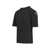 HD Snug Fit Short Sleeve Rashguard Crew - Black - Men's Short Sleeve Rashguard | Dakine
