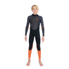 Quantum Back Zip Full Wetsuit 3/2mm F/L - Kid's - Black / Orange - Kid's Wetsuit | Dakine