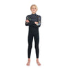 Combinaison de plongée Ranger Surf Hybrid Chest Zip 5/4/3mm - Enfant - Black / Green - Kid's Wetsuit | Dakine