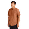Leeward Button Down Short Sleeve Shirt - Men's - Faded Orange - Men's Short Sleeve Shirt | Dakine