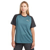 Syncline Short Sleeve Jersey - Women's - Galactic Blue - Women's Short Sleeve Bike Jersey | Dakine