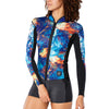 Manteau à manches longues Mission 1mm - Femme - Kassia Elemental - Women's Neoprene Surf Jacket | Dakine