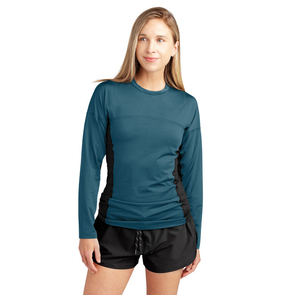 HD Snug Fit Long Sleeve Rashguard Crew - Women's – Dakine