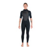 Quantum Back Zip Short Sleeved Full Wetsuit 2/2mm F/L - Women's - Black / Grey - Women's Wetsuit | Dakine