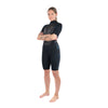 Quantum Back Zip Shorty 2/2mm F/L Wetsuit - Women's - Black / Grey - Women's Wetsuit | Dakine