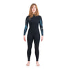 Quantum Chest Zip Full Wetsuit 5/4/3mm - Women's - Black / Grey - Women's Wetsuit | Dakine